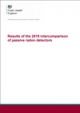 Results of the 2019 intercomparison of passive radon detectors